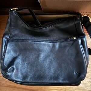 Giani Bernini Black Bag with Gold Detail